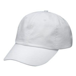 Youth Pigment-Dyed Cap - White
