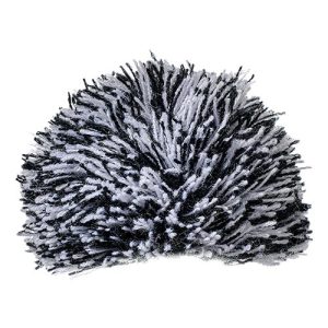 Swapable Beanie Pom Pom - Black/ White