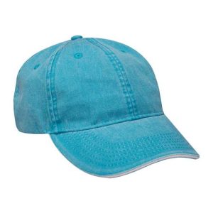 Icon Sandwich Cap - Caribbean Blue/ White