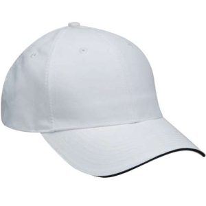Performer Cap - White/ Black