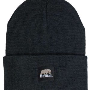 Heritage Knit Cuff Beanie - Black