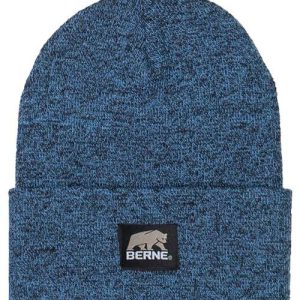 Heritage Knit Cuff Beanie - Blue/ Black