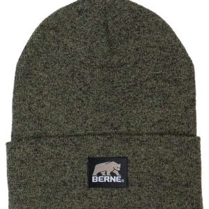 Heritage Knit Cuff Beanie - Cedar Green Heather