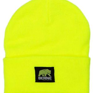 Heritage Knit Cuff Beanie - Yellow