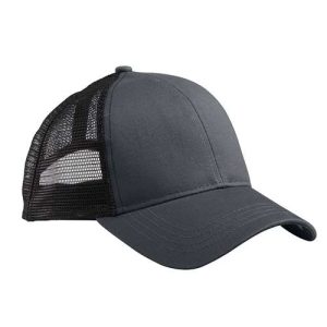 Eco Trucker Cap - Charcoal/ Black