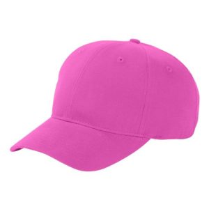 Brushed Twill Cap - Raspberry