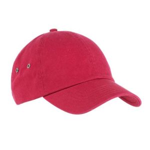 Washed Baseball Cap - Red