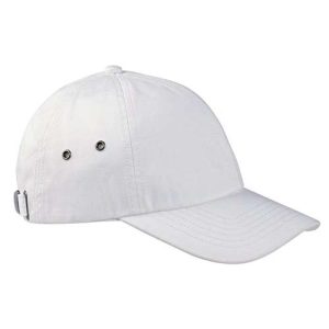 Washed Baseball Cap - White