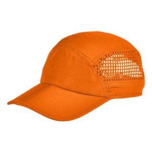 Foldable Bill Performance Cap - Bright Orange