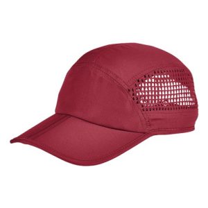 Foldable Bill Performance Cap - Red