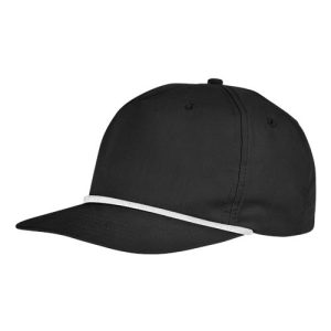 Golf Cap - Black/ White