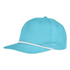 Golf Cap - Turquoise/ White