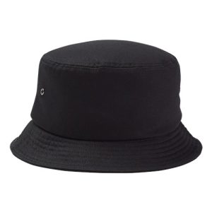 Chino Twill Crusher Bucket Hat - Black