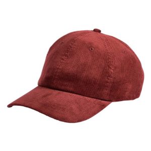 Corduroy Cap - Burgundy