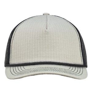 Lariat Ripstop Trucker Cap - Khaki/ Black Rope