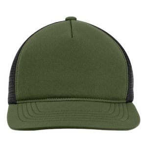 Bend Foam Trucker Cap - Olive/ Black