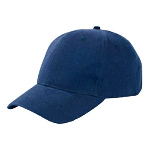 Youth Brushed Twill Cap - Navy