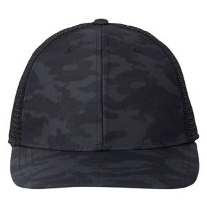 Performance Trucker Cap - Black Camo/ Black