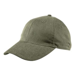 Pigment-Dyed Baseball Cap - Khaki Green