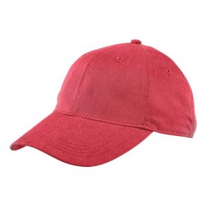 Pigment-Dyed Baseball Cap - Nautical Red