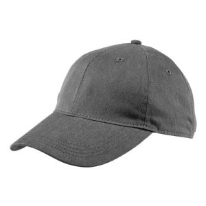 Pigment-Dyed Baseball Cap - Smoke