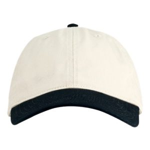 Eco Baseball Cap - Oyster/ Black