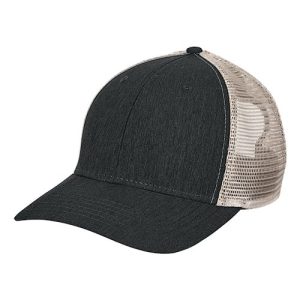 Sport Trucker Cap - Black/ Tan