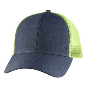 Sport Trucker Cap - Navy/ Neon Yellow