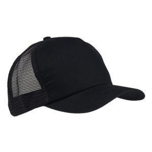 Twill Trucker Cap - Black