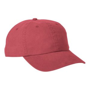 Heavy Washed Canvas Cap - Antique Red