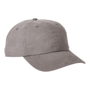 Heavy Washed Canvas Cap - Dark Grey