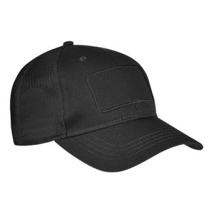 Patch Trucker Cap - Black/ Black/ Black