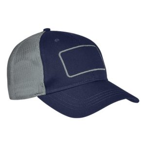 Patch Trucker Cap - Navy/ Grey/ Grey