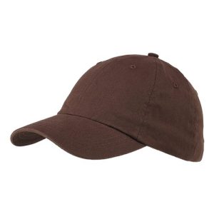 Classic Brushed Twill Cap - Coffee