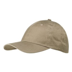 Classic Brushed Twill Cap - Khaki
