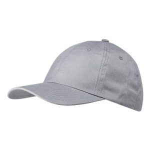 Classic Brushed Twill Cap - Light Grey