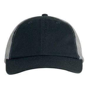 Washed Trucker Cap - Black/ Grey