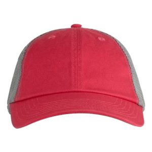 Washed Trucker Cap - Cosmo/ Grey