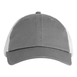 Washed Trucker Cap - Iron/ White