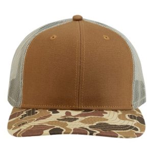 Ridge Trucker Cap - Saddle/ Duck Camo