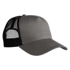 Eco Trucker Cap - Charcoal/ Black
