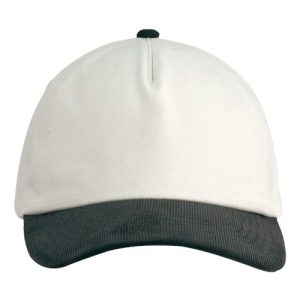 Corduroy Cap - Cream/ Olive