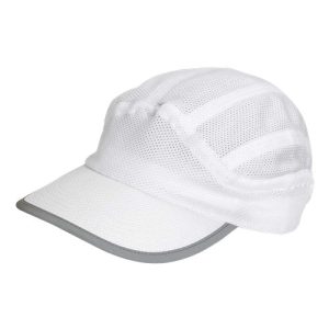 Mesh Runner Cap - White