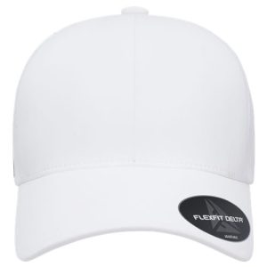 Delta® Snapback Perforated Cap - White