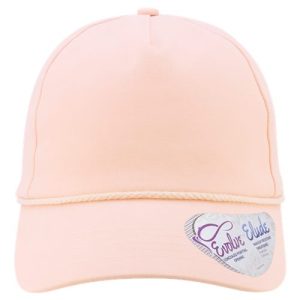 Women's Washed 5-Panel Rope Cap - Pink Sorbet/ Floral