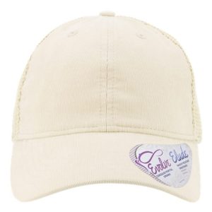 Women's Corduroy Cap - Vanilla/ Tonal Longhorn/ Vanilla