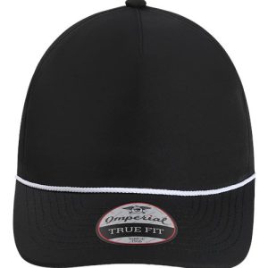 The Harrison Cap - Black/ White