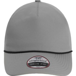 The Harrison Cap - Grey/ Black
