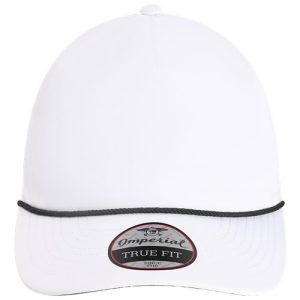 The Harrison Cap - White/ Black