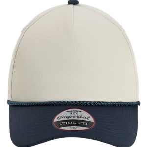 The Wrightson Cap - Putty/ Navy/ Navy